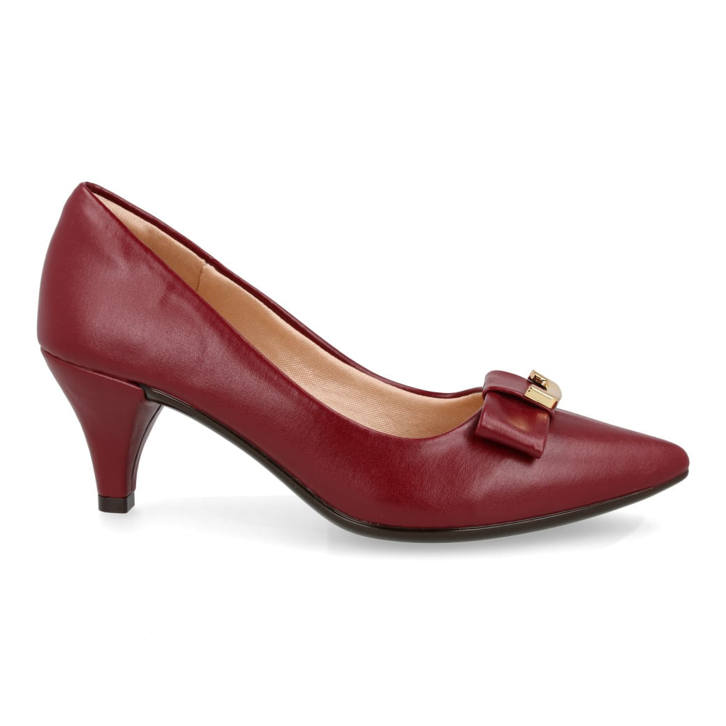 Kult Scarpin 028 25-5990008 Burgundy-Bronze Napa-Enfeite_2_999999992638780_